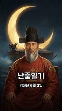 📜[임진년(1592년)6월2일]이순신 장군의 숨결이 살아있는 그날의 기록 난중일기#난중일기 #이순신 #역사쇼츠 #조선시대 #짧은역사 #읽어주는영상 #명언읽기 #쇼츠추천