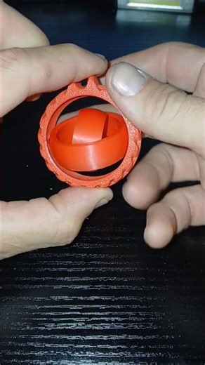 Amazing fidget spinner 3d printed keychain