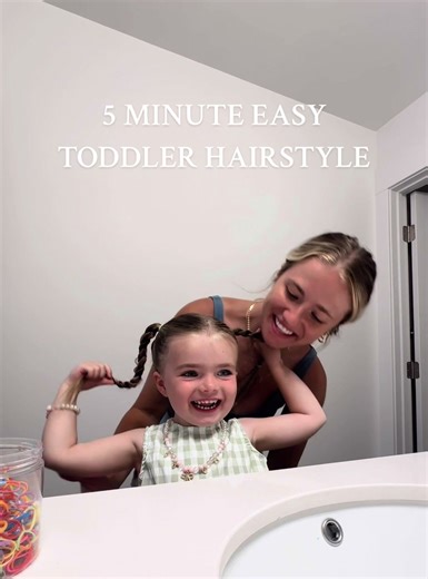 Princess Anna-Inspired Toddler Hairstyle Tutorial