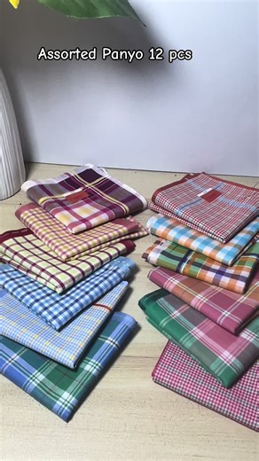 12 pcs panyo/handkerchief for men and women#hankerchief#panyo #essential #tiktokfinds
