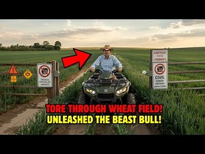 HOA Karen Tore Through My Wheat Field Daily—I Unleashed the Beast Bull!