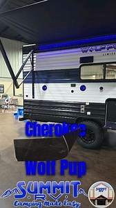 Forest River Cherokee Wolf Pup travel trailer 16BHSW highlights: Bunk Beds ️ Queen Bed  Outside Storage  Outside Mini Kitchen  #camping #outdoors #travel #familycamping #campertok #gorving #tiktoktours #newarrivals #fyp #campfire #homeawayfromhome #familytime #cherokee #wolfpup #traveltrailer | Summit RV | Facebook