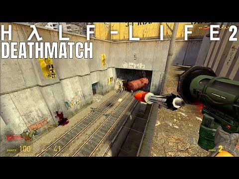 Half-Life 2 Deathmatch Gameplay 2023 on Underpass