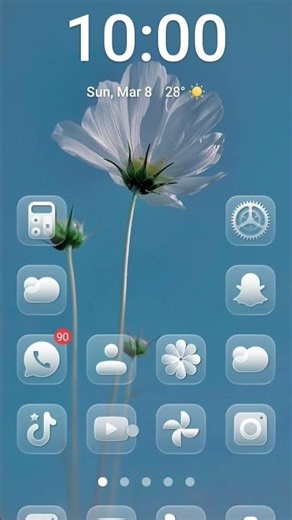 my Android phone have apple liquid glass icon