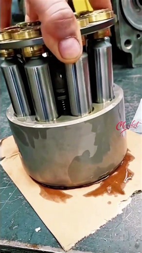 Precision Assembly of High-Pressure Hydraulic Pistons for Industrial Machinery #annealing