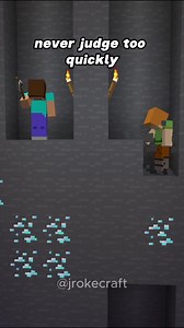 Never judge too quickly... #minecraft #memes | Jrokecraftonyt