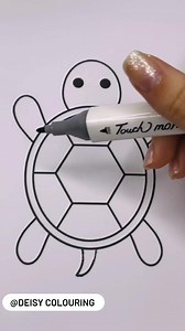 Turtle 🐢 colouring asmr #satisfying #alcoholmarkers #colourpop #colouring #Asmr #colour #satisfyingcolouring #illustrator #markerart #Art #visualart #artoftheday #Relaxation #artgallery #artwork #artvideos #Trending #Artist #AmericanArt #drawings #Sketch #colouringbook #bestart #animaldrawing #girlart #Reels #reel2024 | Colour With Deisy