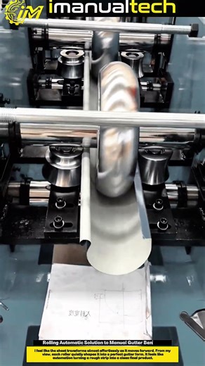 Rolling Automatic Solution to Manual Gutter Bending