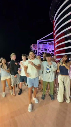 THE WHOLE SHIP JOINED IN!!! #shorts #trend #dance #dad
