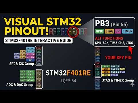 STM32F401RE IC explorer free web app