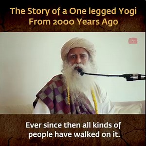 Story of a One-legged Yogi From 2000 Years Ago | Sadhguru Sadhguru’s visit to a cave in southern India, leads to an encounter with the overwhelming presence of a one-legged Yogi from 2000 years ago. #Sadhguru #SadhguruExclusive #Yogis | Sadhguru