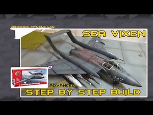 Airfix : de Havilland Sea Vixen FAW.2 : Advanced Step By Step Build : 1/48 Scale Model : Episode.1