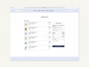 Shopping cart - Design.