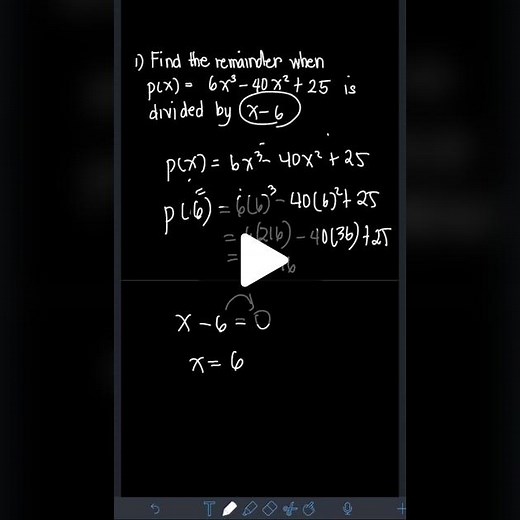 Understanding the Remainder Theorem in Basic Algebra for Engineering