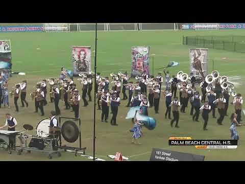 2022 Palm Beach Central High School Marching Band Semi Finals FMBC