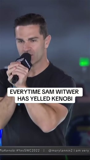 Sam Witwer Yelling 'KENOBI' Compilation in Star Wars