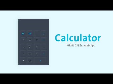 How To Build A Calculator Using HTML CSS & JavaScript | FMK Tech - پښتو