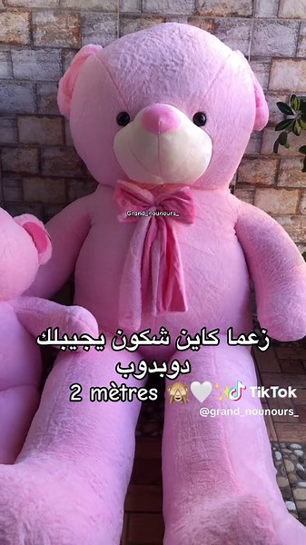Nounours géant 2 mètres disponibles 🙈🙈 التوصيل متوفر ✅✅