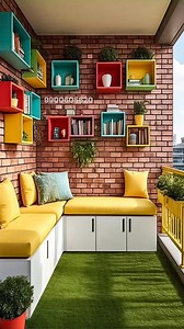 9.5K views · 26 reactions |  A balcony makeover that balances style + comfort perfectly! ✨ Would you spend your weekends here?  #BalconyDesignIdeas #BalconyDecorInspo #BalconyGardenIdeas #BalconyLovers #BalconySpaces #DreamBalcony #BalconyDecorGoals | Home Interiors | Facebook
