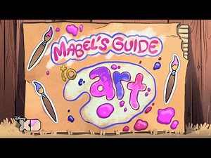 Gravity Falls - Mabel's Guide to Art - Present Simple & Continuous