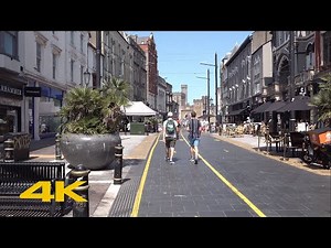 Cardiff Walk: City Centre【4K】