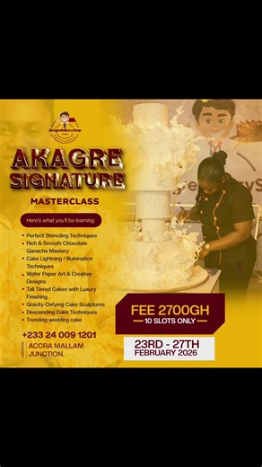 Join the Akagre Bakery Shop Master Class