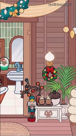 Winter weihnachtliche Dekoration #tocaboca #ideas