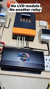 Video tutorial No LVD module 👍 No another relay 👍 En-Solar | Rizaldy En-Solar