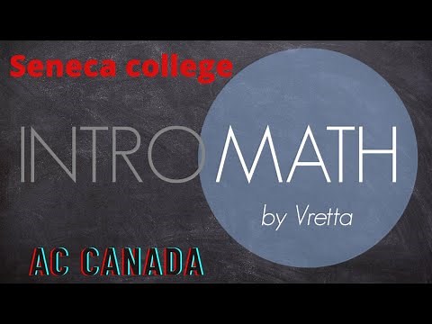 HOW TO PURCHASE VRETTA/INTROMATH ACCESS || SENECA COLLEGE || MATH/FINANCE COURSE || AC CANADA