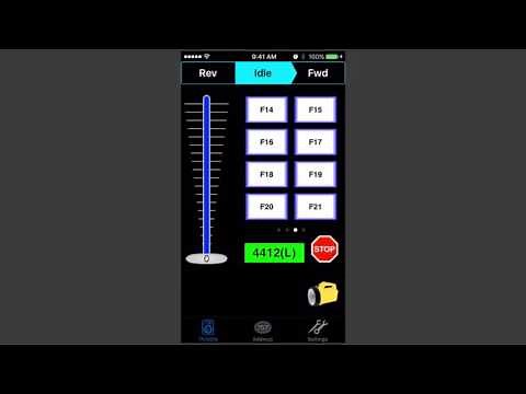 Basic WiThrottle Use