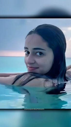 Ananya✨🌙 on Instagram: "#Throwback Ananya cooling off in style! 🏖️☀️ #PoolVibes #ChillingWithAnanya . Follow @ananyapandayfollowers . . #ananyapandey #ananya #ananyapanday #reels #fyp #swimmingpool #ananyapandayfollowers"