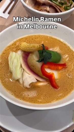 Karam | Food & Travel | A new Michelin guide ramen spot from Tokyo has just opened in Melbourne. I wasn't able to try this on my recent trip to Tokyo due to the... | Instagram