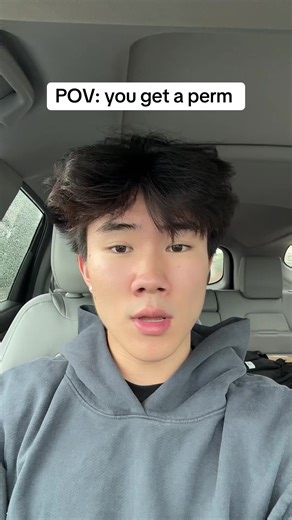 Idk if I like it or not #fyp #haircut #funny #pov #perm | Perm