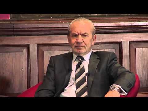 Lord Alan Sugar - Full Q&A