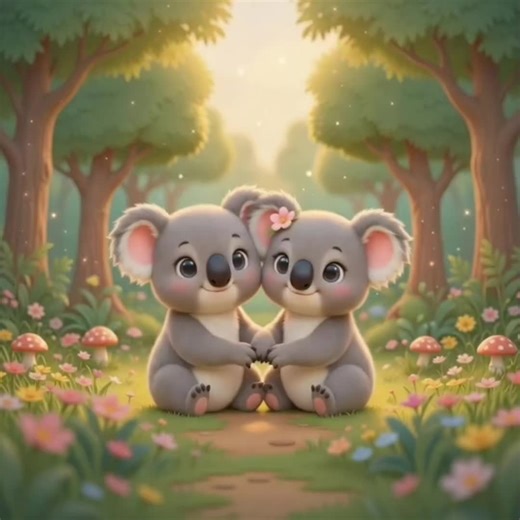 Koko e Lila vi invitano a cantare e ballare nel magico mondo di Tiny Tunes! ❤️ #babysong #kidstiktok #koala #bimbifelici #colors