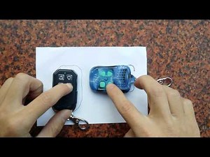 對拷式遙控器拷貝方法