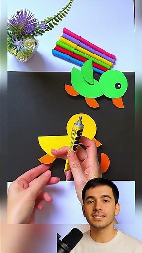 Haz tus propios patitos de papel 🦆✨