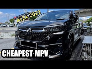 2022 Perodua Alza 1.5L AV Walkaround + Start-Up