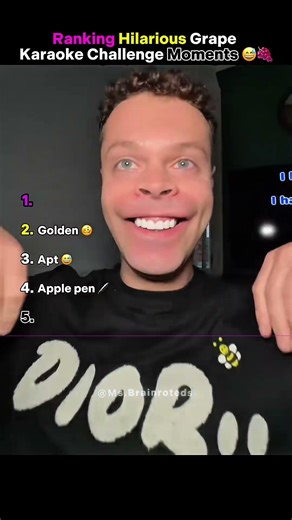 Ranking Hilarious Grape Karaoke Challenge Moments (Why Did They Do This?!) 😬🍇
