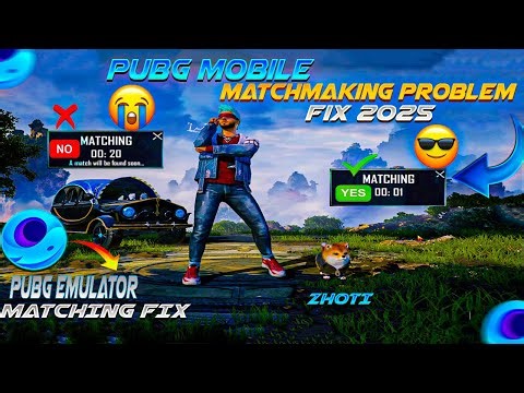 How To Fix Matchmaking Delay In Gameloop Pubg Mobile Emulator 2025 |Zhoti Tutorial✅