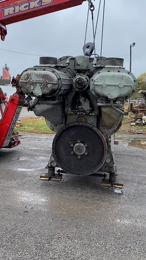 203K views · 3.4K reactions | Loading a freshly rebuilt 16 cylinder locomotive engine on a trailer to head south to be reinstalled in a train. #trucking #reels #towing #Miller #heavyhauling #fyp #towingservices #RicksTowing | Ricks Towing Inc | Facebook