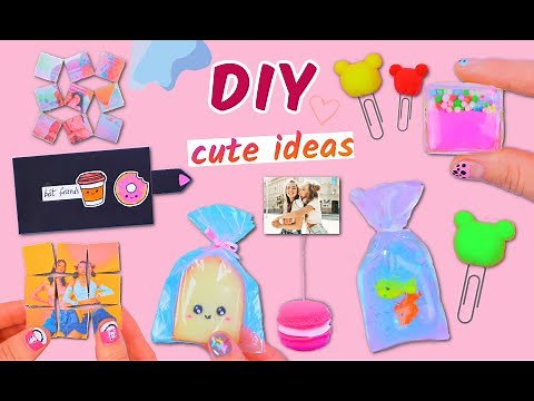 7 DIY BEAUTIFUL THINGS TO DO WHEN YOU'RE BORED - School Supplies, Nano Tape Squishy, BFF Gift Ideas