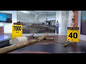 Weather broadcast AR with Unreal Engine