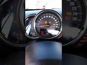 How to reset the service light on a Mini Cooper