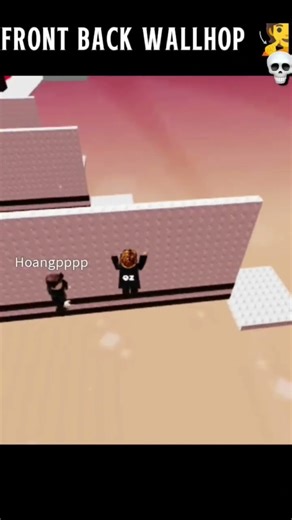 front back wallhop 🧏 #roblox #robloxedit #wallhop