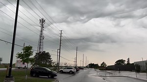 6.3K views · 181 reactions | The sky in Barrie above the Barrie Police Service Headquarters pretty much says it all…watch for quickly changing weather conditions today. | Barrie Police Service | Facebook