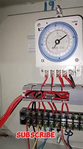 defrost timer | cold room panel | hvac cold store defrost timer | electricial work #tech #shorts