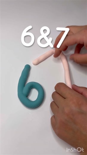 Clay numbers 6 & 7 ✂️ so satisfying