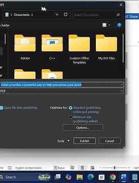 How to convert word to PDF