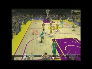 NBA Live 08 PlayStation 2 Gameplay - Lakers Vs. Celtics